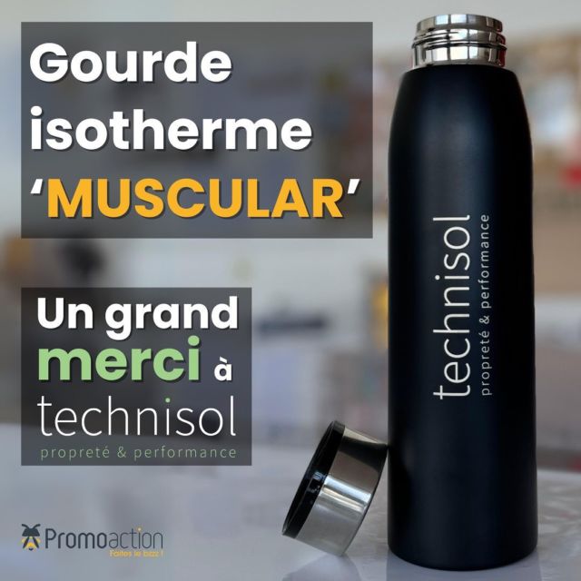 Découvrez notre gourde isotherme à double paroi de 750 ml 🥤: idéale pour conserver vos boissons chaudes ou froides pendant des heures ❄️🔥! 

Fabriquée avec des matériaux de qualité, elle est à la fois robuste et pratique. Emportez-la partout avec vous pour rester hydraté ! 💦

#objetmedia #objetpublicitaire #recyclage #ecoresponsable #jeuxolympiques2024 #communication #givors #gourde #lyon #personnalisation #rhonealpes #entreprise #gourdeisotherme #hydratation #ecofriendly